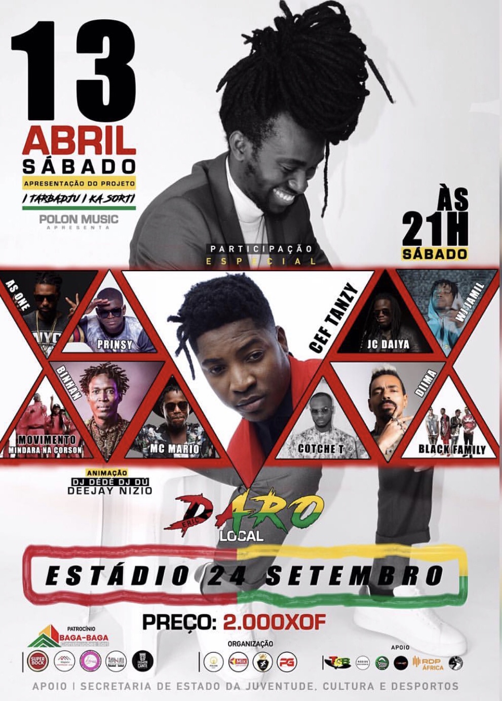 Eric Daro | I.T.I.S – Show 13 April 2019 | Guinea-Bissau