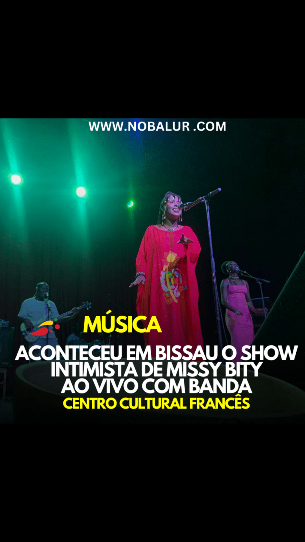 MÚSICA: ACONTECEU EM BISSAU SHOW INTIMISTA DE MISSY BITY AO VIVO COM&nbsp;BANDA