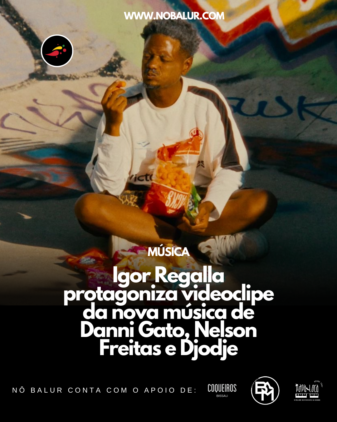 Igor Regalla protagoniza videoclipe da nova música de Danni Gato, Nelson Freitas e Djodje