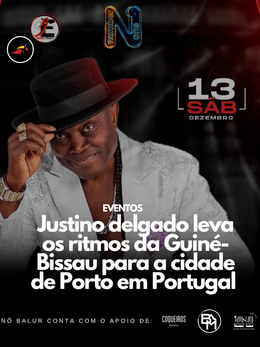 Justino delgado leva os ritmos da Guiné-Bissau para a cidade de Porto em&nbsp;Portugal